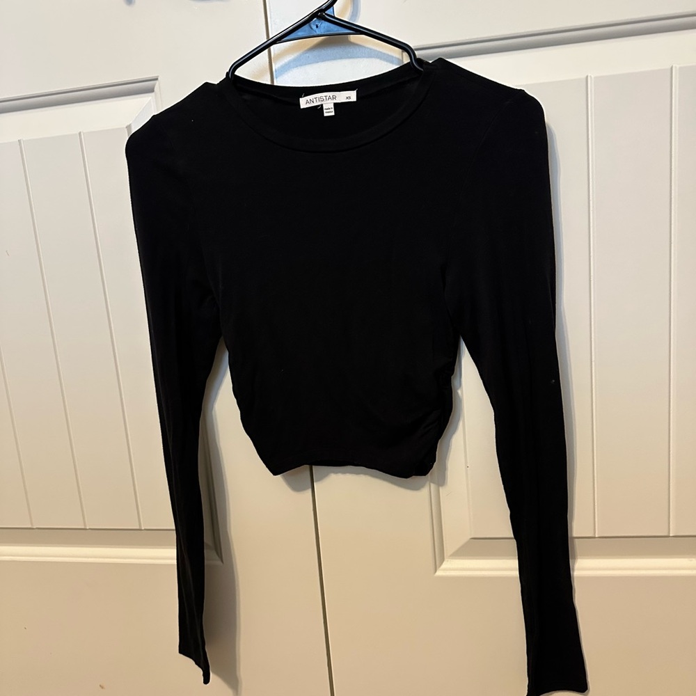 Antistar Women's Black Long Sleeve Top